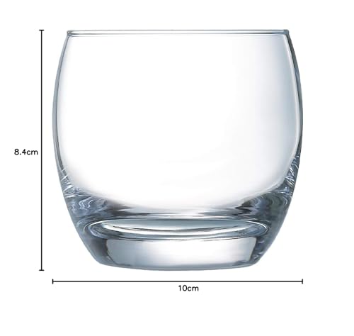 Arcoroc Ark International Salto Tumbler, 320cc, G3610 (18981), Soda Glass, China (Pack of 6), RSLG501