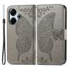 For Xiaomi Redmi 13 5G/13 4G Case Stand PU Leather Phone Cover Butterfly and Flower Imprinted