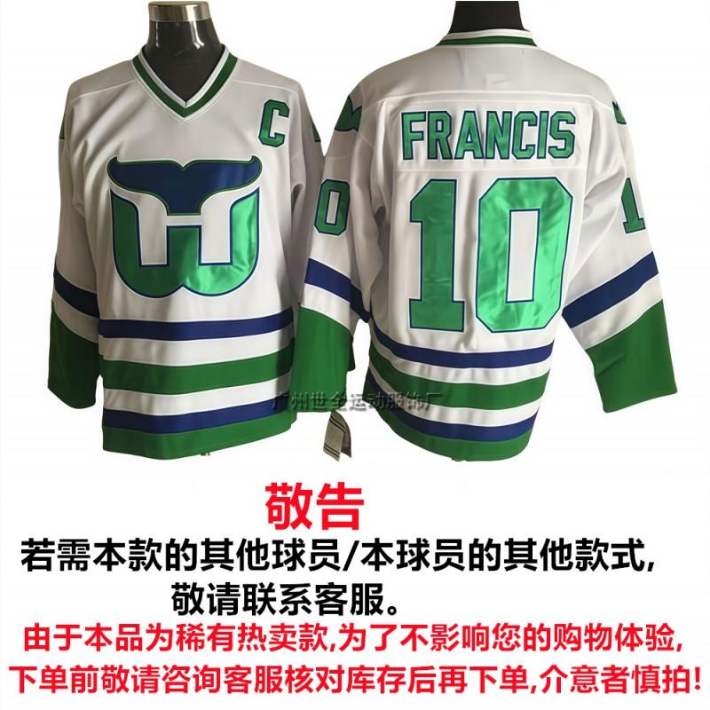 Mens NHL Retro Hockey Jersey Maple Leafs Kings Avalanche All-Star Embroidered Cotton Blend Sportswear