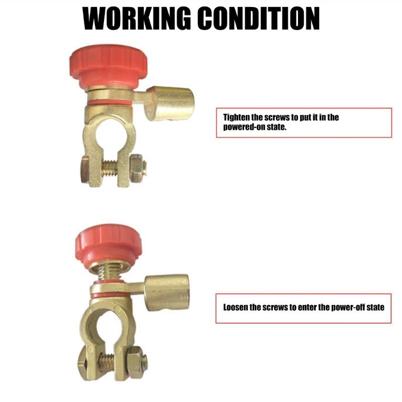 150A Universal Battery Cut Off Switches For Automotive And Marine Applications Simple Twist Knob Operation
