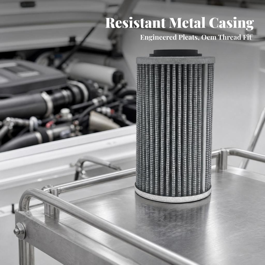 Oil Filter OEM Specification Cylindrical Marine High-Efficiency