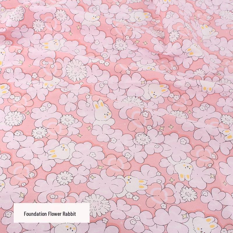 Strictly Selected Floral Print Cotton Twill Fabric for Baby Dress & Kids' Bedding