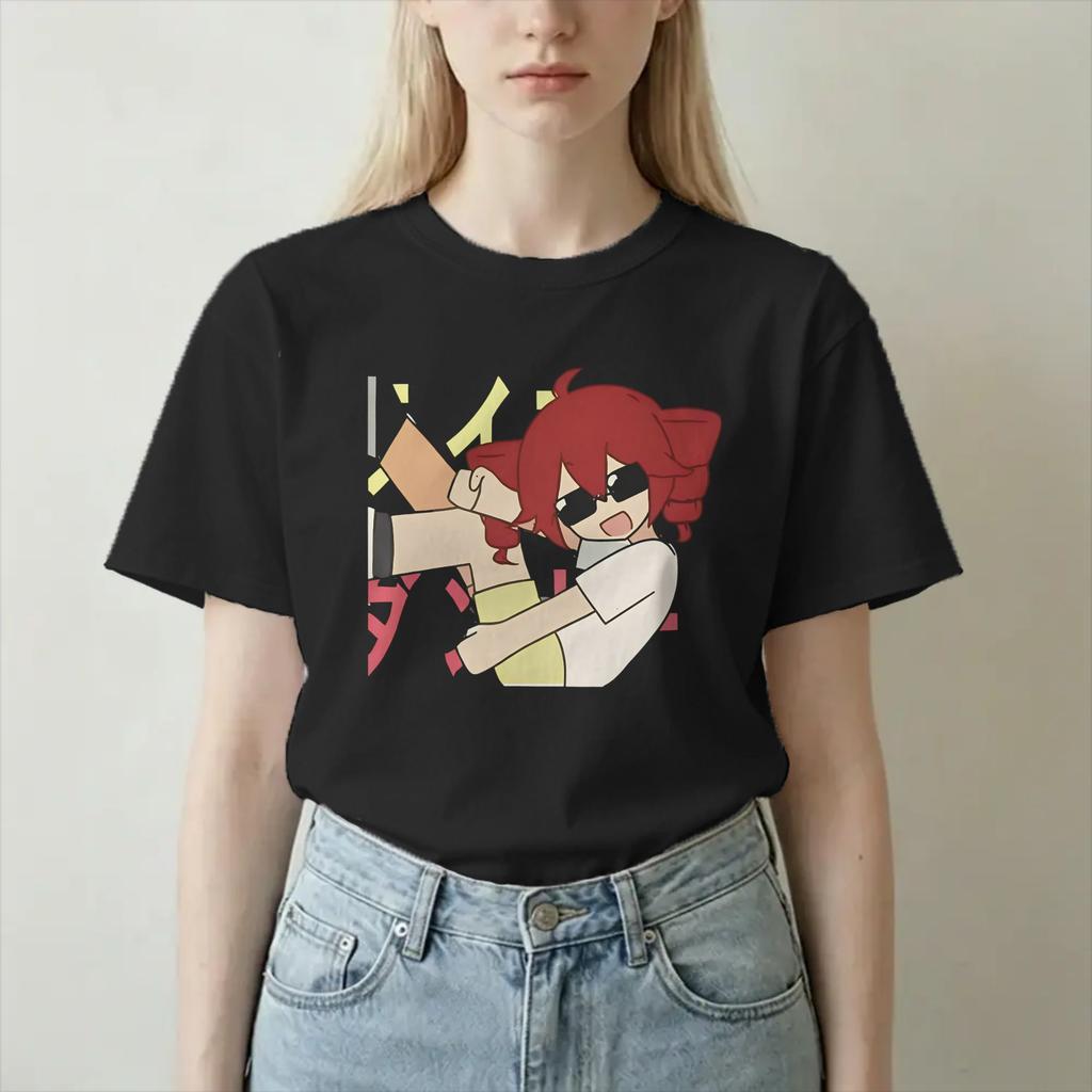 Sluneční brýle Kasane Teto Pro Unisex Unisex Trička Kawaii Anime Vtipná Trička Krátký Rukáv Kulatý Výstřih Čistá Bavlna Letní Oblečení