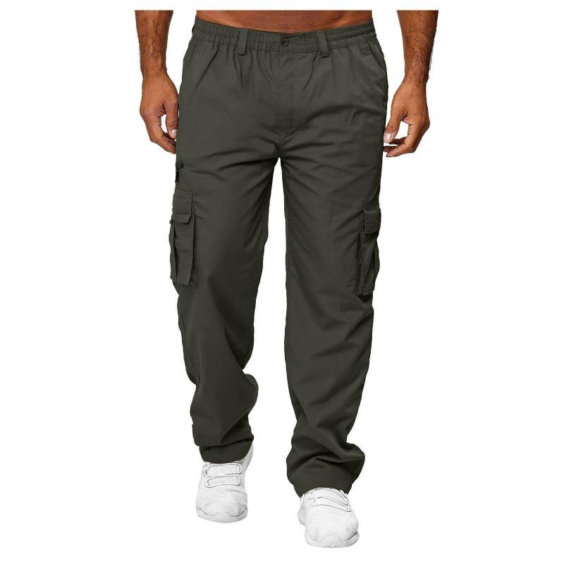 Herren Sport-Freizeit-Jogginghose, leichte Wander-Arbeitshose, Outdoor-Hose