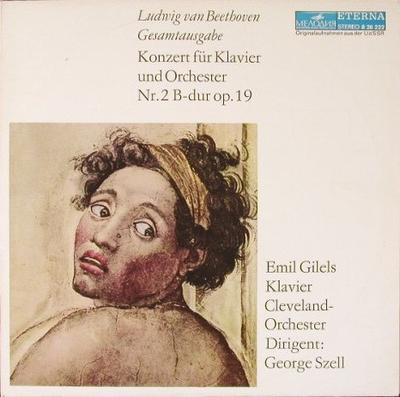 LP Record EMIL GILELS GEORGE SZELL CLEVELAN  Konzert Fur Klavier Und Orchester N 826222 MELODIA ETERNA 1972 Germany Classical Used