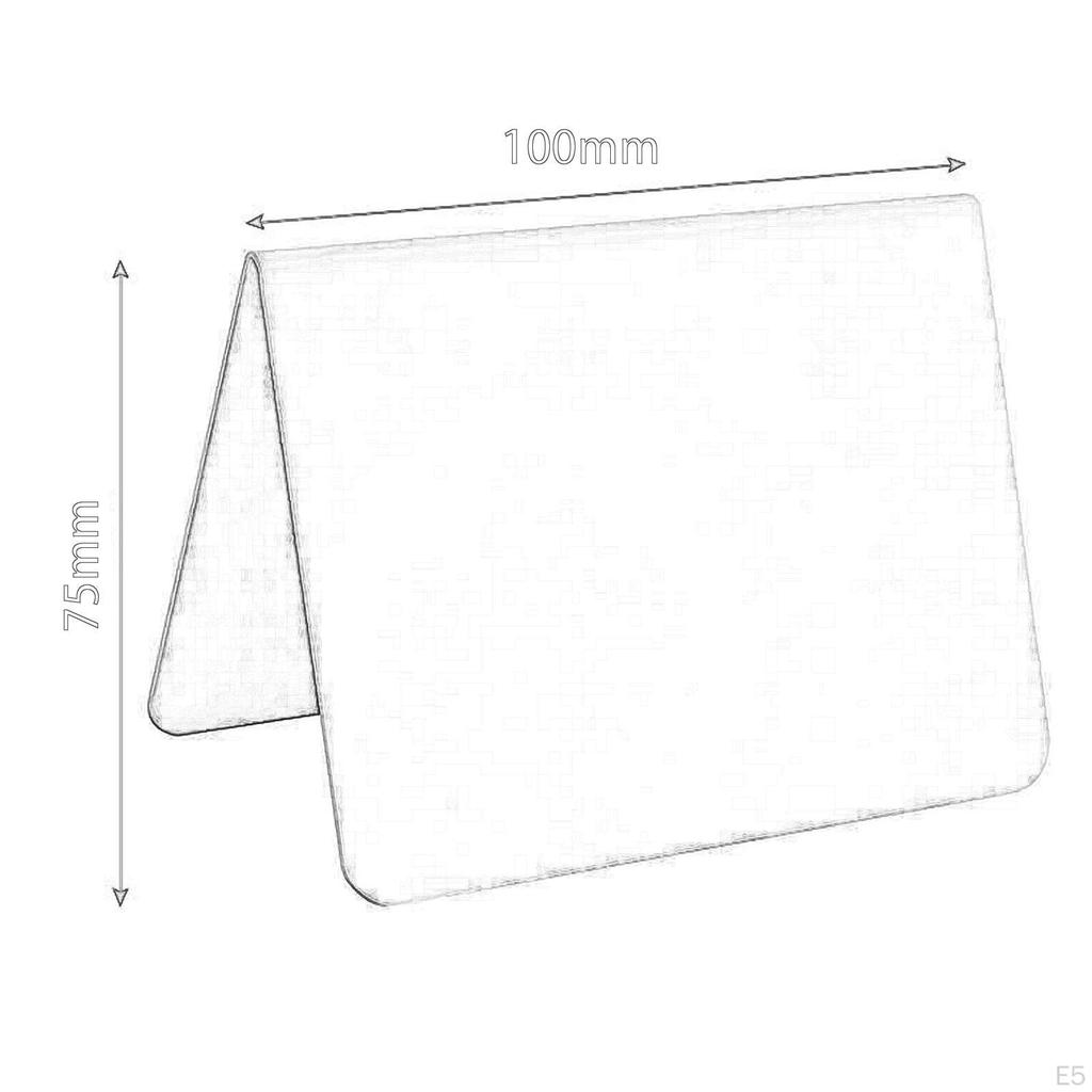 12 Pcs Mini Chalkboard Table Signs Double Sided Erasable Food Wordpad Place Cards Message