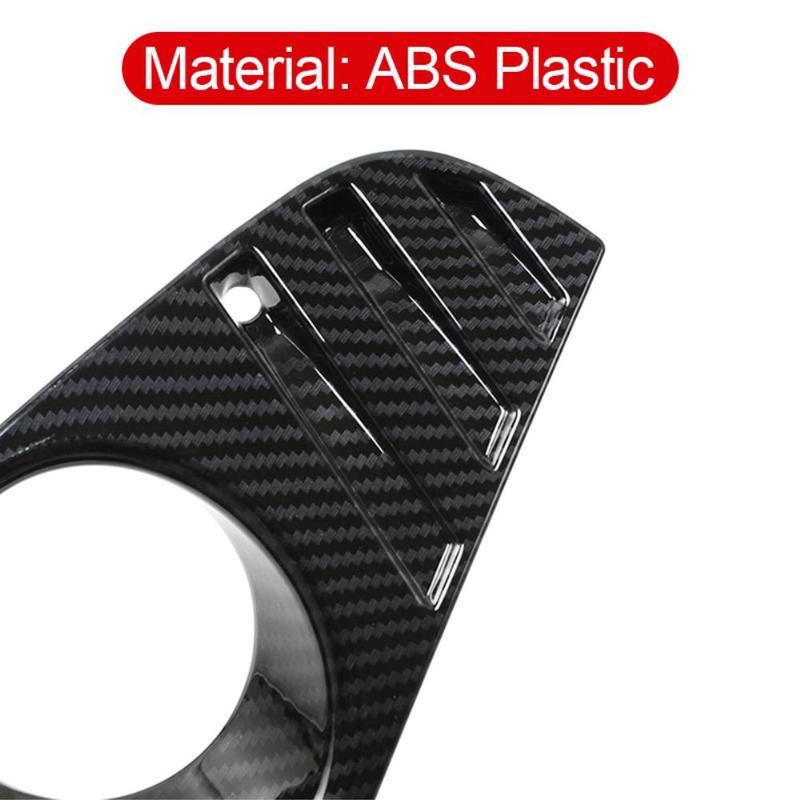 Car Upgrade ABS Front Fog Lamp Cover Trim Sticker For Toyota RAV4 XA50      2024 2025 Hybrid