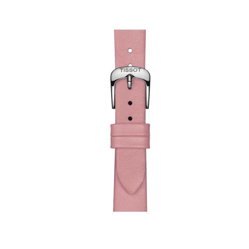 TISSOT Nourishing Ting Collection Quartz Movement Women's Watch 33.17mm White Dial Stainless Steel Case T133.210.16.116.00