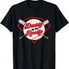 Funny Vintage Baseball Dad Papa Daddy of the Rookie T-Shirt