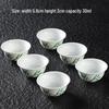 Shangqi Ceramic Kung Fu Tea Cup Set