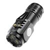 Rechargeable Led Flashlight Super Bright Mini Work Light 3 Modes Waterproof Portable Cob Tactical Torch Zoomable Camping Lantern