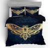 3D Girls' Room Bedding Set Butterfly Series Printed Duvet Cover Pillowcase 2/3PC AU/DE/UK Full Size Soft Zippered Home Textile