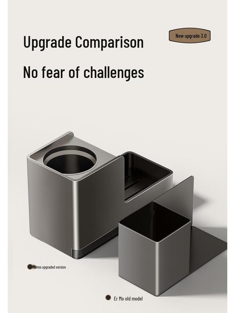 Nástěnná sada WC kartáče bez vrtání s čističem spár