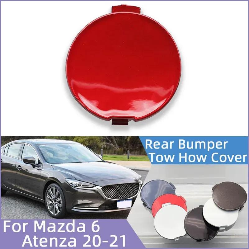 

Задний бампер, крышка для фаркопа, крышка для Mazda 6 Atenza Sedan-автомобильные аксессуары, буксирный крюк, крышка для прицепа, украшение Unpainted LH