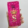 For Huawei Nova 8i Honor 50 Lite Crown Initial Letter Couple Phone Case Nova8i Honor 50Lite Soft Silicone TPU Protective Casing