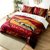 A.S. Roma 3-teiliges Bettwäsche-Set Einfaches Modernes Bettwäsche-Set Knitterfest Weicher Stoff Ganzjahresnutzung ein perfektes Geschenk