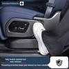 Zeekr 9X Second Row Seat Outer Kick-Proof Carbon Fiber Cover - Anti-Scratch Protection Interior Mod Part