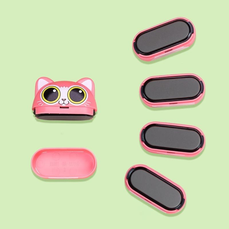 Personalisierter Namensstempel Kundenspezifisches graviertes Namenssiegel Mehrschichtiges Muster Sicher und einfach zu verwenden Cartoon-Form Stempel