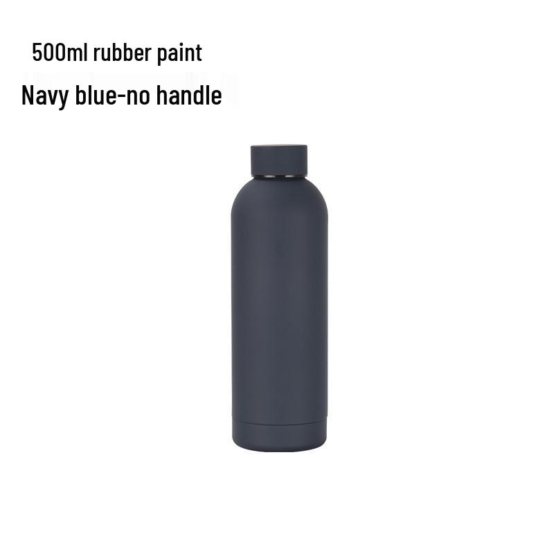 750ml Nerezová termoska - Přenosná, Matná, S malým hrdlem, pro venkovní sporty a do auta