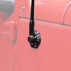 Car FM Radio Modified Antenna Aerial Bottom Base Cover for Jeep Wrangler JK JL 4XE Gladiator JT 2007-2026 Exterior Accessories