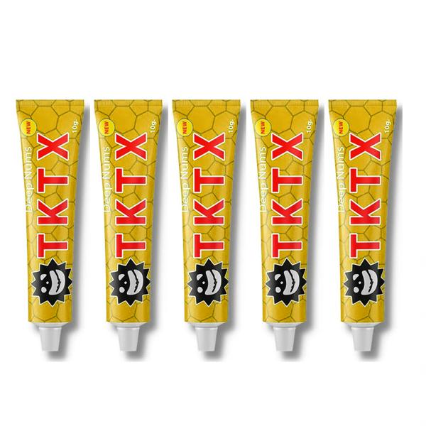 

5 шт. TKTX 55% обезболивающий крем для татуировок 10 г геля 5