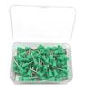 100pcs Dental Prophy Brushes Polishing Polisher Rubber Cup Disposable Latch Type Colorful Buff Nylon Bristles Brush
