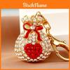 Sparkling Diamond Lucky Bag Car Keychain Wholesale Metal Keyring For Women