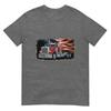 Driver Trucker Us Flag Semi Truck Patriotic 4th Of July Unisex TShirt