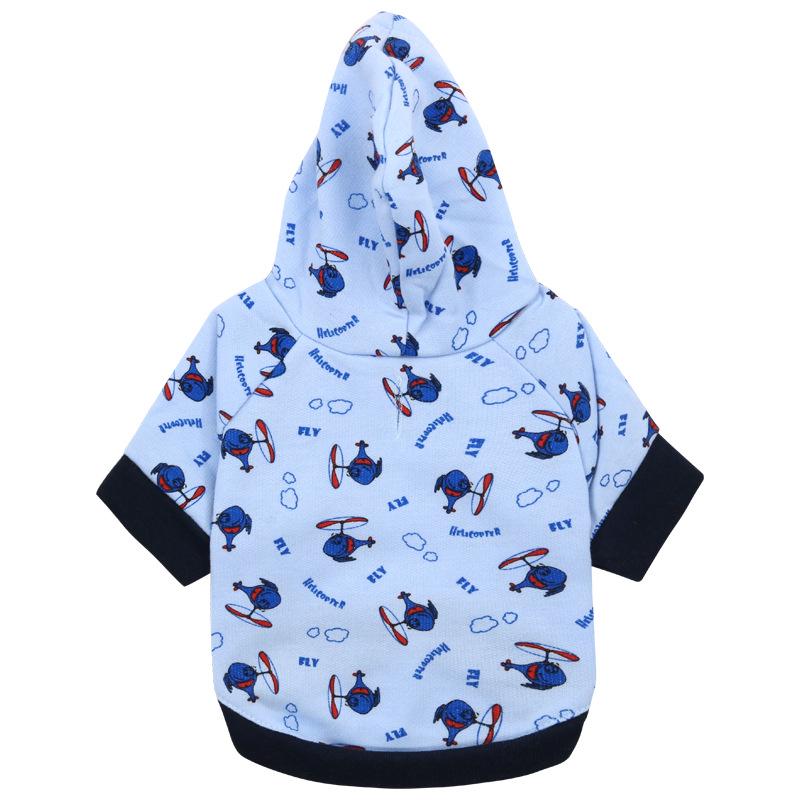 Pet Fleece Hoodie for Small Dogs & Cats - Autumn/Winter Style