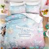 Cartoon Anime Sanrio Cinnamoroll Melody Bedding Set Kawaii Quilt Cover Duvet Cover Pillowcase Kids Girls Single Twin King Size