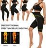 Women Sweat High Waist Sauna Short Pants Weight Loss Workout Fitness Body Shaper Slimming Shapewear Tummy Control Fat Burning Thermo Leggings