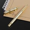 Metal Metal Business Signing Pen Stationery Ballpoint Pen Golden Rollerball Ballpoint Pen  Students