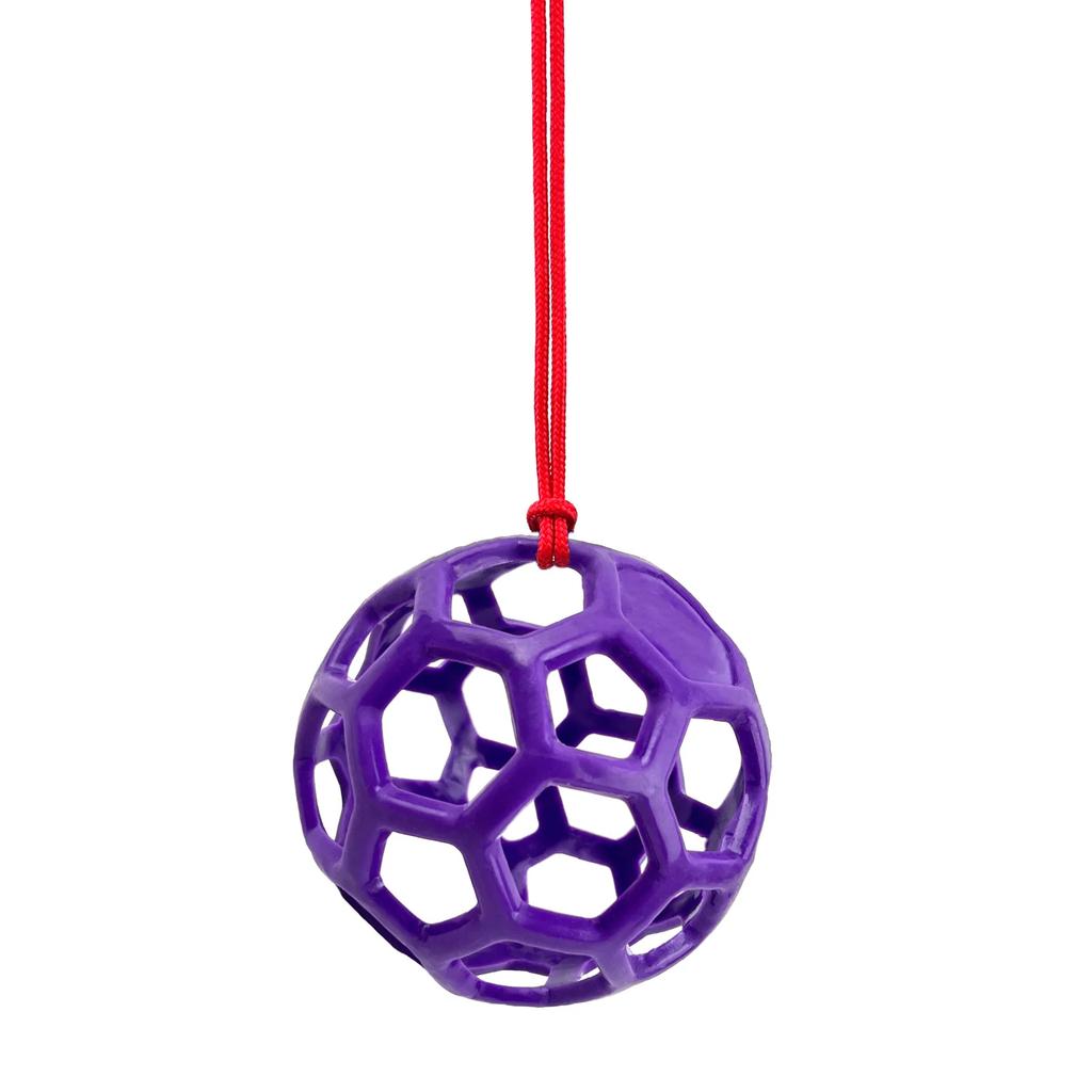 Horse Treat Ball Hay Feeder Toy Ball Hanging Feeding to Horse Sheep Tortoise Feeding Dispenser Relieve Stress Foraging Toy