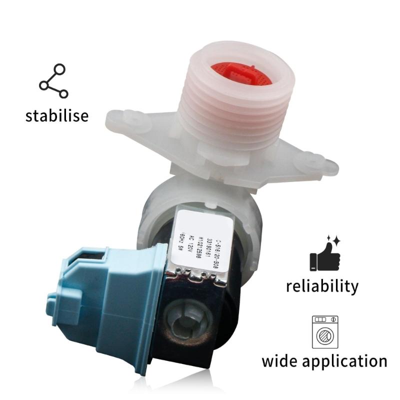 W10212598 Washing Machine Inlet Adapter for AP6017175 WPW10212598 PS11750470 Washer Water Inlet Solenoid Adapter Replacement