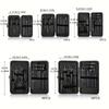 Classic Black Manicure Set Hand Feet Facial Stainless Steel Accessories, All Black Nail Clippers