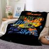 Custom Name skateboard Theme Printed Blanket - Perfect for Couch, Bed, Travel & Outdoor Use | Machine Washable, Cozy & Durable.