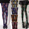 Retro Thigh High Stockings Lingerie Pantyhose Legging New Plaid Tights Pantyhose  Women