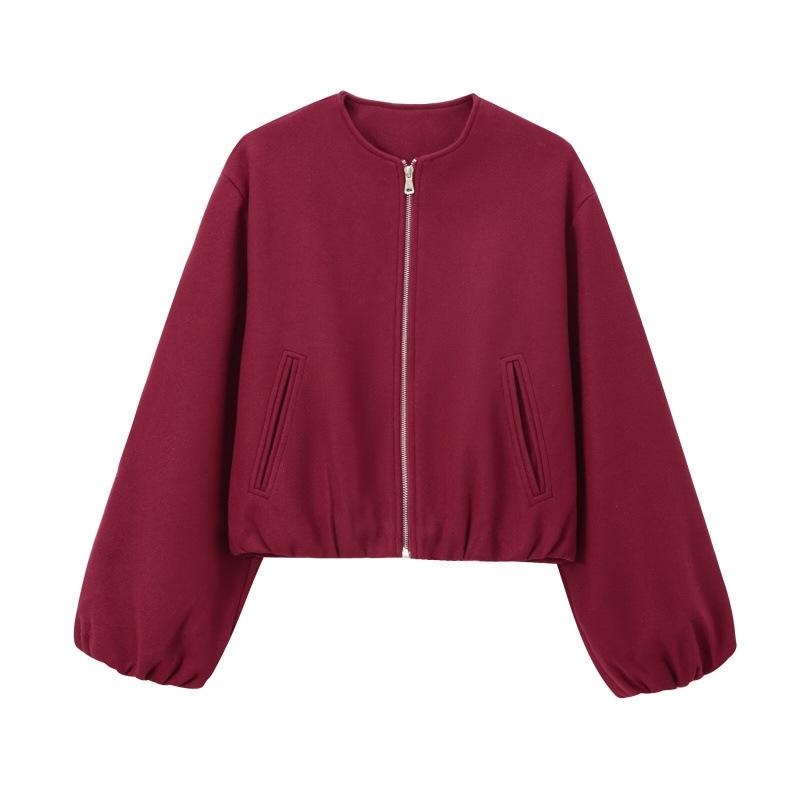Women's Short Zip Up Hooded Jacket In Multiple Colors
