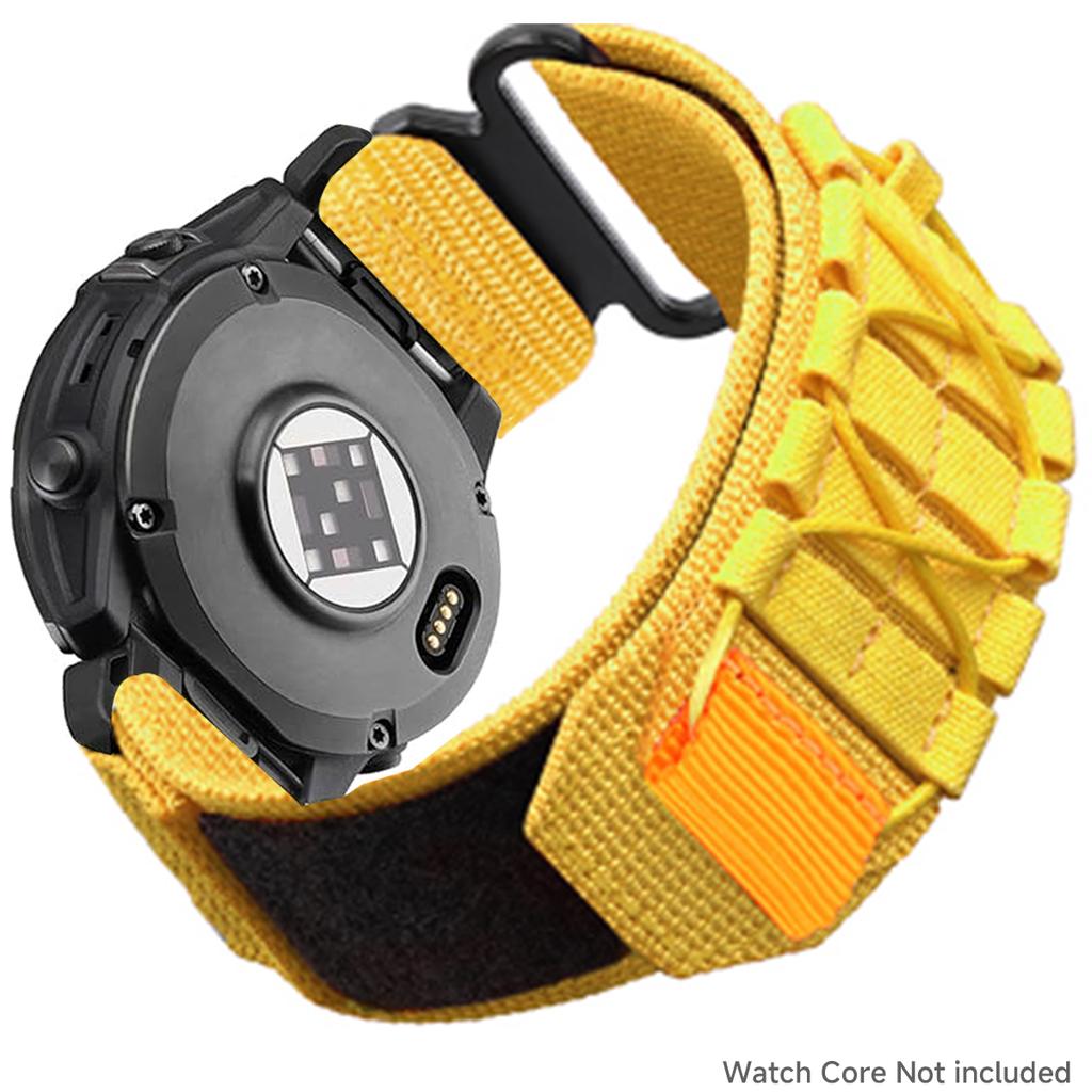 22mm 26mm Nylon Strap For Garmin Fenix 8 E 5 5X 6X 6 7 7X Pro/TACTIX/Mk2 Mk2i G1/Enduro 2 3 Sport Bracelet Quick Fit Watchband