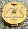 Nautical Geological Compass Gift Royal Navy Brass Brunton Compass in Wooden Box