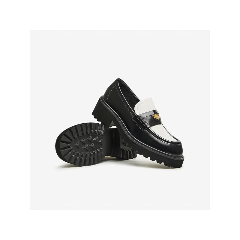 TATA British Style Platform Slip-on Loafers 36