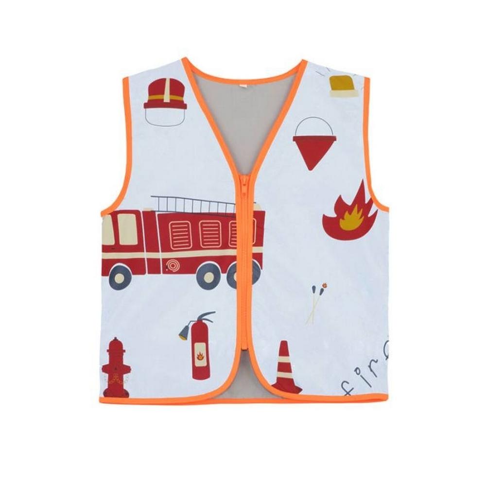 Korntex Childrens/Kids Rescue Rangers CO² Neutral Fire Engine Hi-Vis Vest