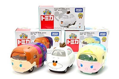 Tomica Disney Motors Tsum Tsum Σετ Παγωμένο Seven i Πρωτότυπο Σετ 3 Αυτοκινήτων &