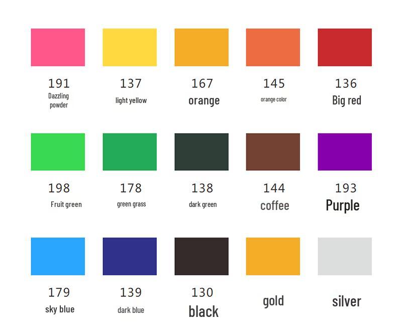 15barevný otiskovací polštářek pro DIY razítkování, malování prsty, deníky a alba