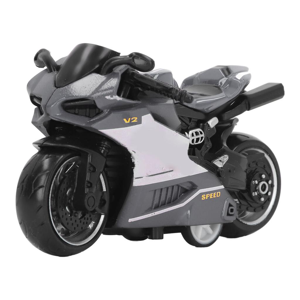 Pull Back Motorcycles Toy Innovative Simulation Alloy Motorcycle Model for Kids Gifts Collection