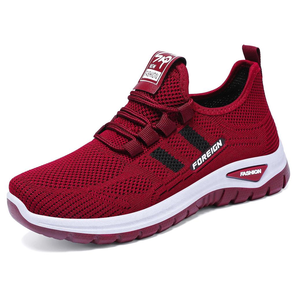 Damen 2026 Sommer Atmungsaktive Mesh Sportschuhe - Lässiger Low-Top Stil