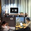 Reading Desk Lamp Bed Dimmable, 3 Modes & 10 Dimming Levels USB Clamp Lamps 360° Flexible Book Clip