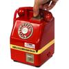 TARGA Telephone Bank Piggy Bank Red Telephone
