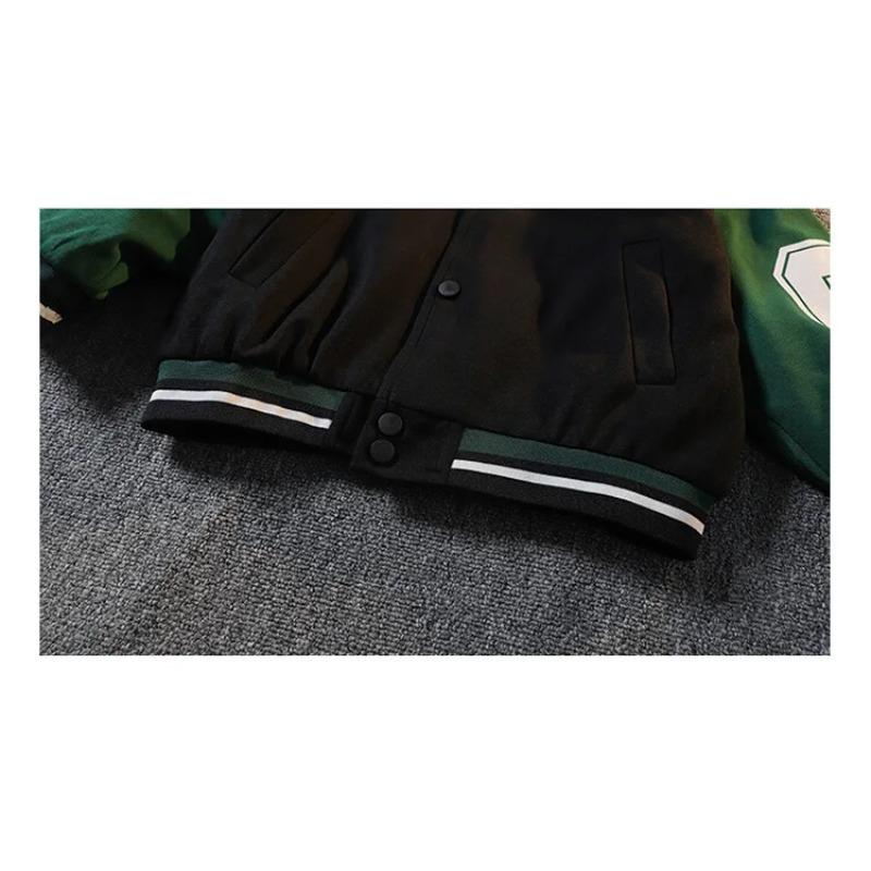 Kinder Baseball Jacke Junge Bomber Jacke Frühling Herbst Cool Boy Mantel Kinder Brief Drucken Oberbekleidung