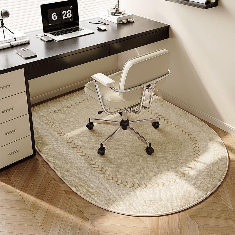Anti-slip Carpet for E-sports Swivel Chair Study Offices Floor Cushion Foot Mat Fashion Carpet Irregular Living Room Decoration